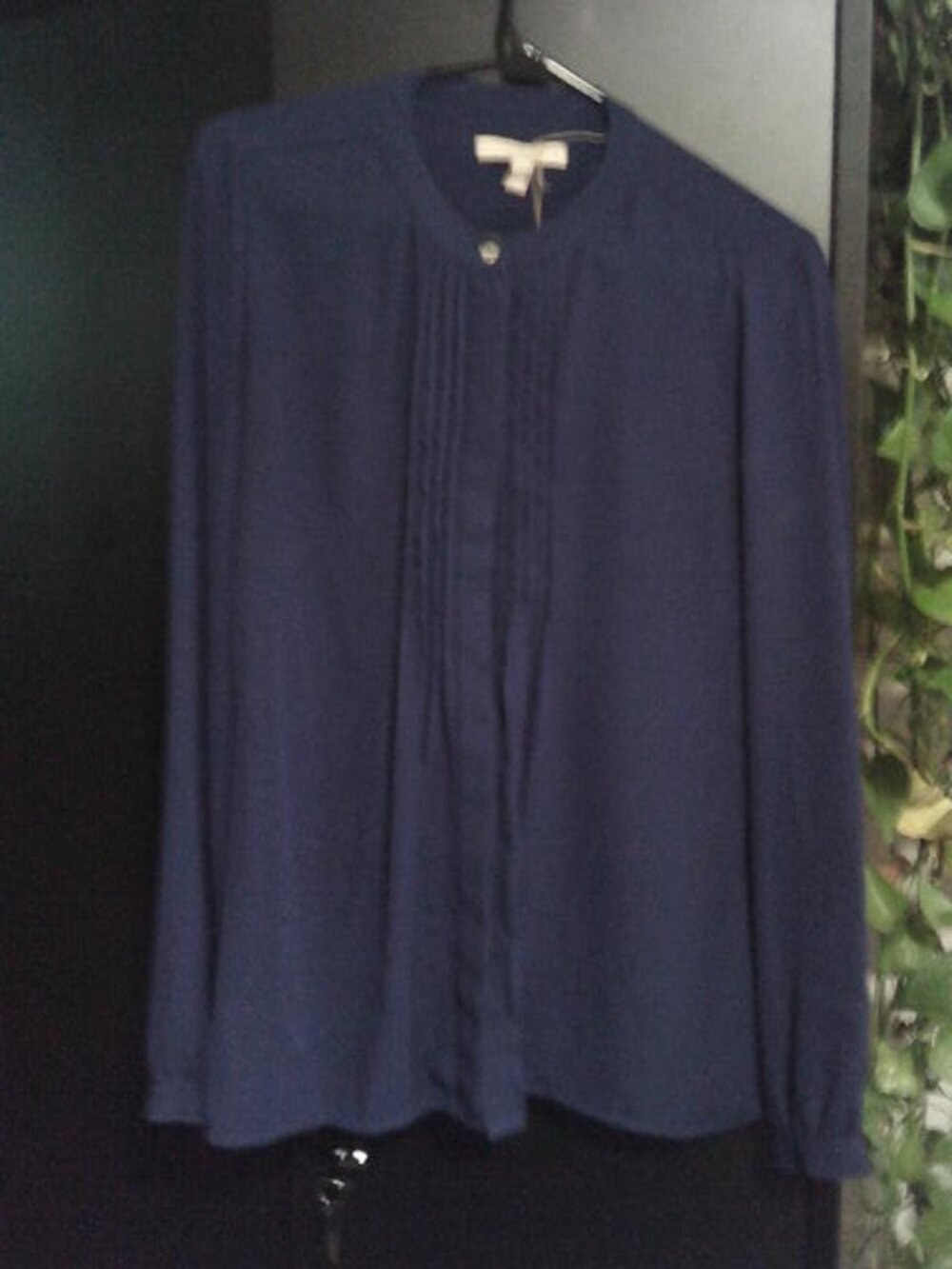 Electric Blue Blouse